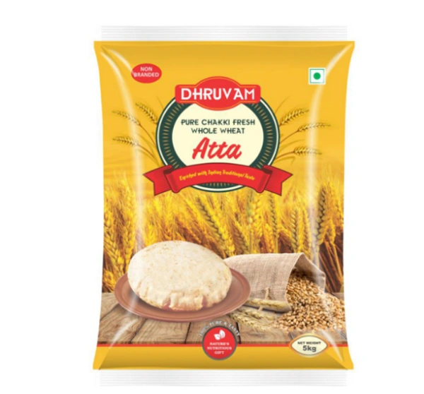 Dhruvam Chakki Fresh Atta(5kg)